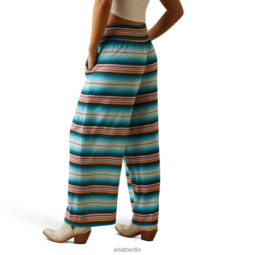 Ariat Carrillo-Hose Frauen P4JJPR2622 Serape-Streifendruck Böden