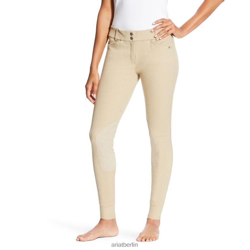 Ariat Heritage-Kniebesatzreithose Frauen P4JJPR2748 bräunen Böden