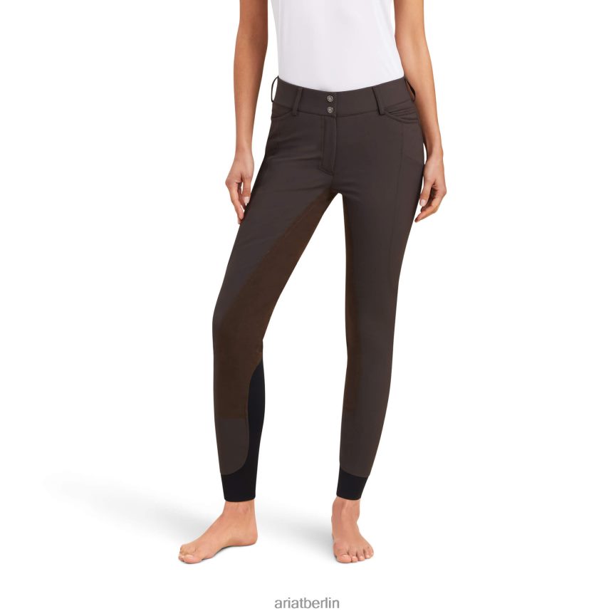 Ariat Prelude Tradition Vollbesatz-Hintersitz Frauen P4JJPR3676 braun Böden