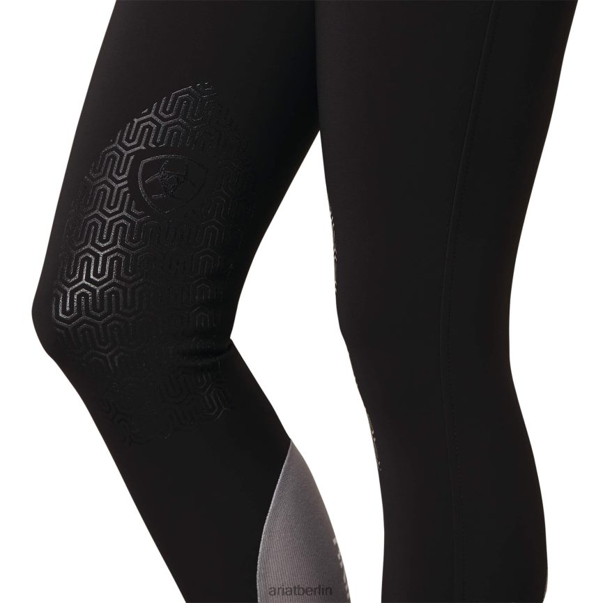Ariat Speranza-Kniebesatz-Reiterhose Frauen P4JJPR2703 Schwarz Böden