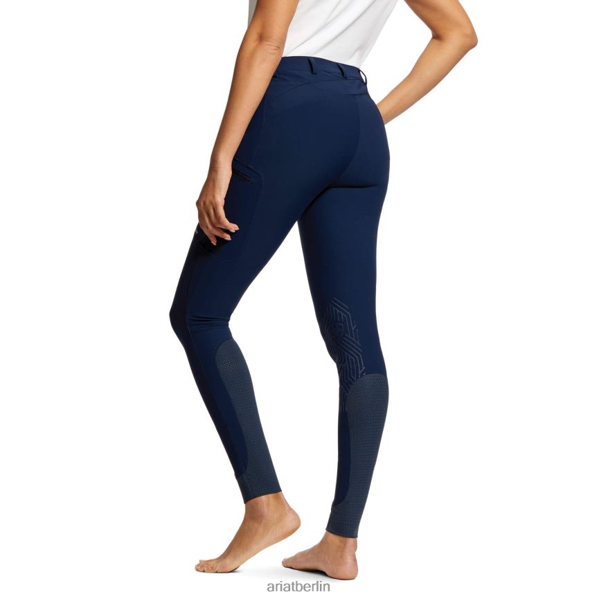 Ariat Triton-Grip-Kniebesatz-Reiterhose Frauen P4JJPR2750 Marine Böden