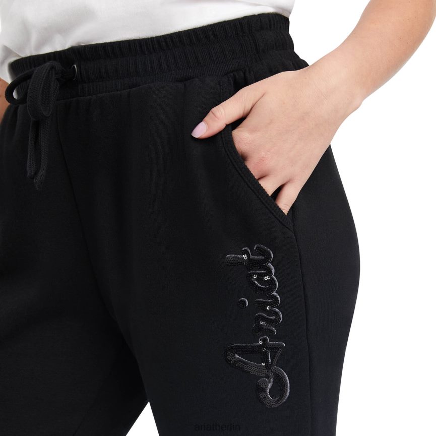 Ariat echte Jogger-Jogginghose Frauen P4JJPR2647 Schwarz Böden