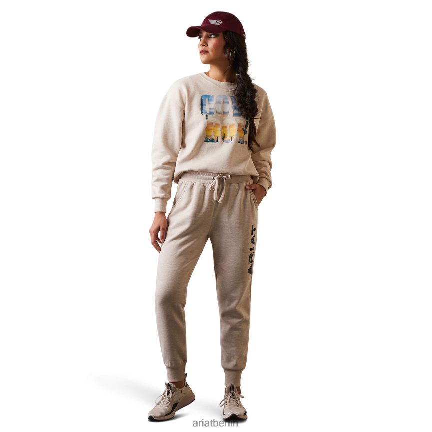 Ariat echter Jogger Frauen P4JJPR2643 Haferflockenheide Böden