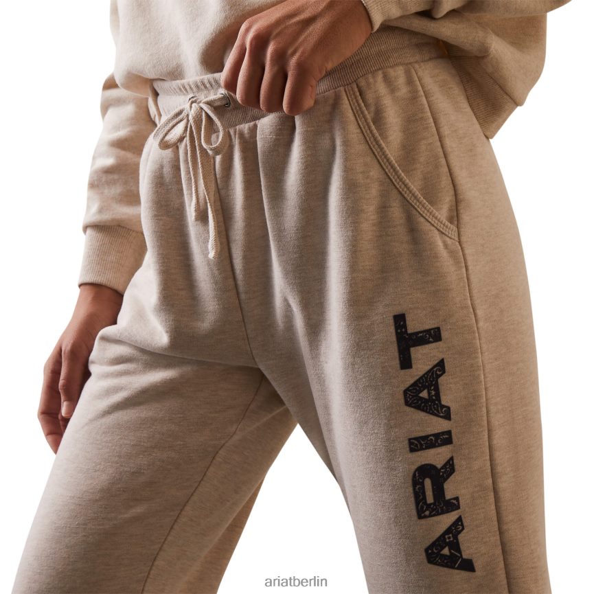 Ariat echter Jogger Frauen P4JJPR2643 Haferflockenheide Böden