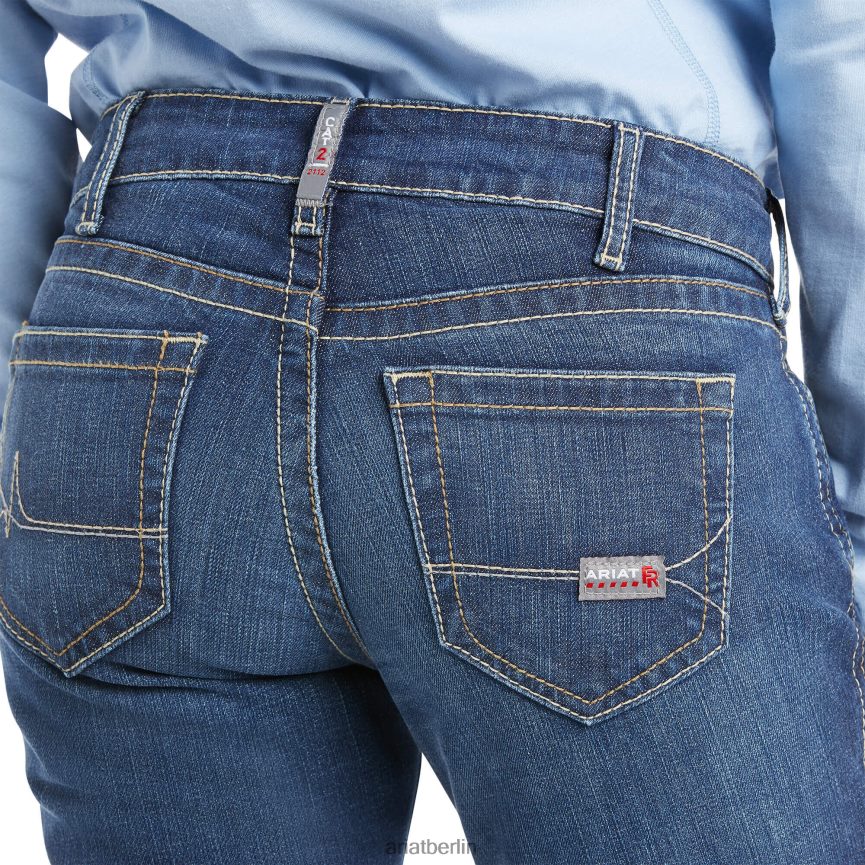 Ariat Fr Durastretch Basic Boot Cut Jeans Frauen P4JJPR2602 blauer Quarz Böden