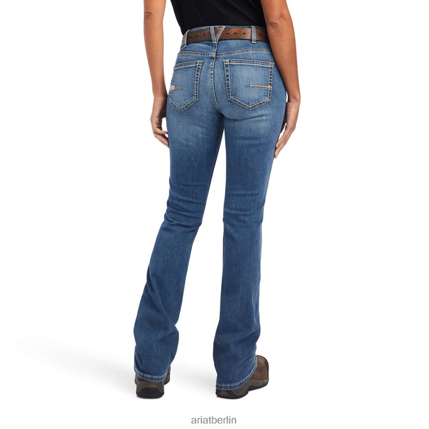 Ariat Rebar Riveter Bootcut-Jeans Frauen P4JJPR2532 Malibu Böden