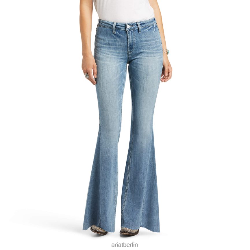 Ariat real. Hochhaus Alondra Flare Frauen P4JJPR2603 Colorado Böden