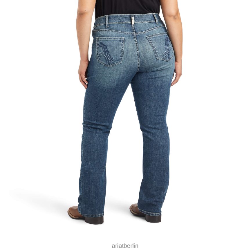 Ariat real. Maisie Bootcut-Jeans Frauen P4JJPR2551 torrance Böden