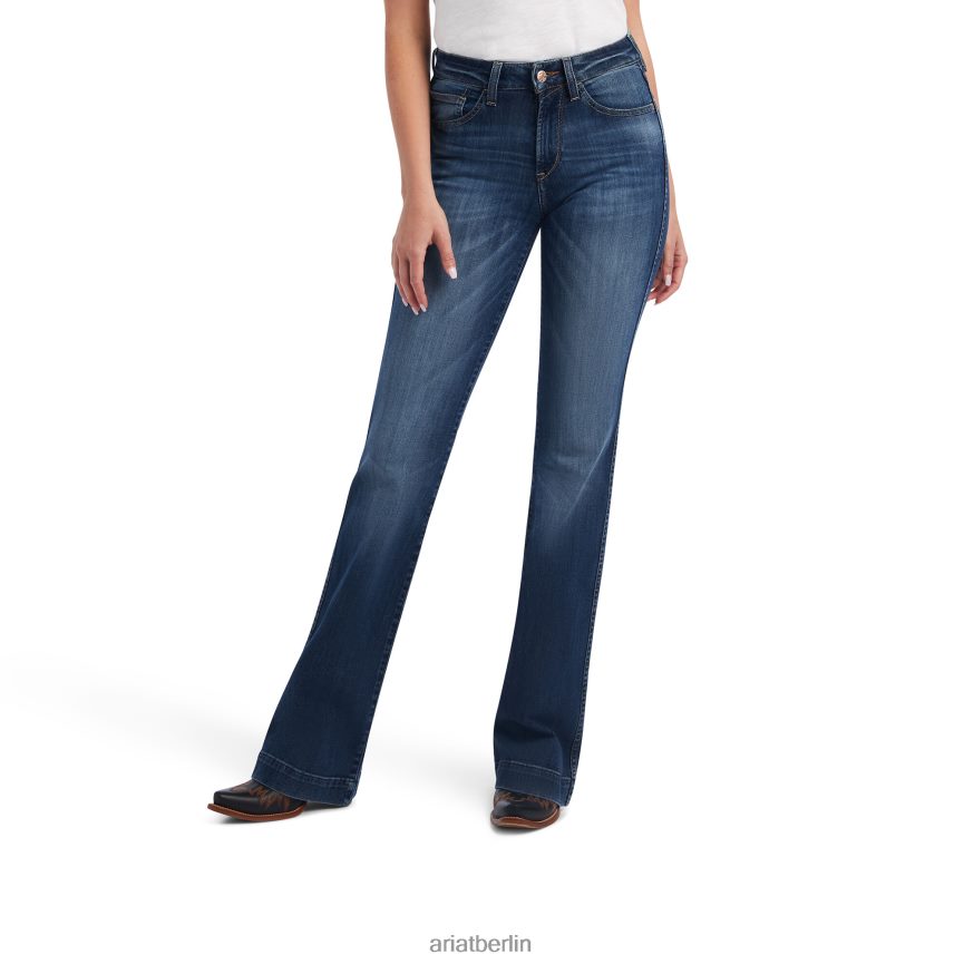 Ariat schmale Hose McKenna Jeans mit weitem Bein Frauen P4JJPR2575 Natalia Böden