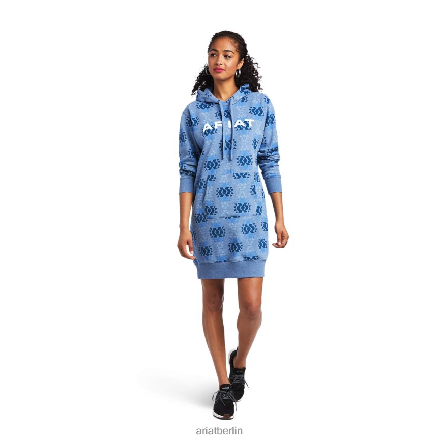 Ariat Staycation-Kleid Frauen P4JJPR3306 Diamondback-Druck Böden