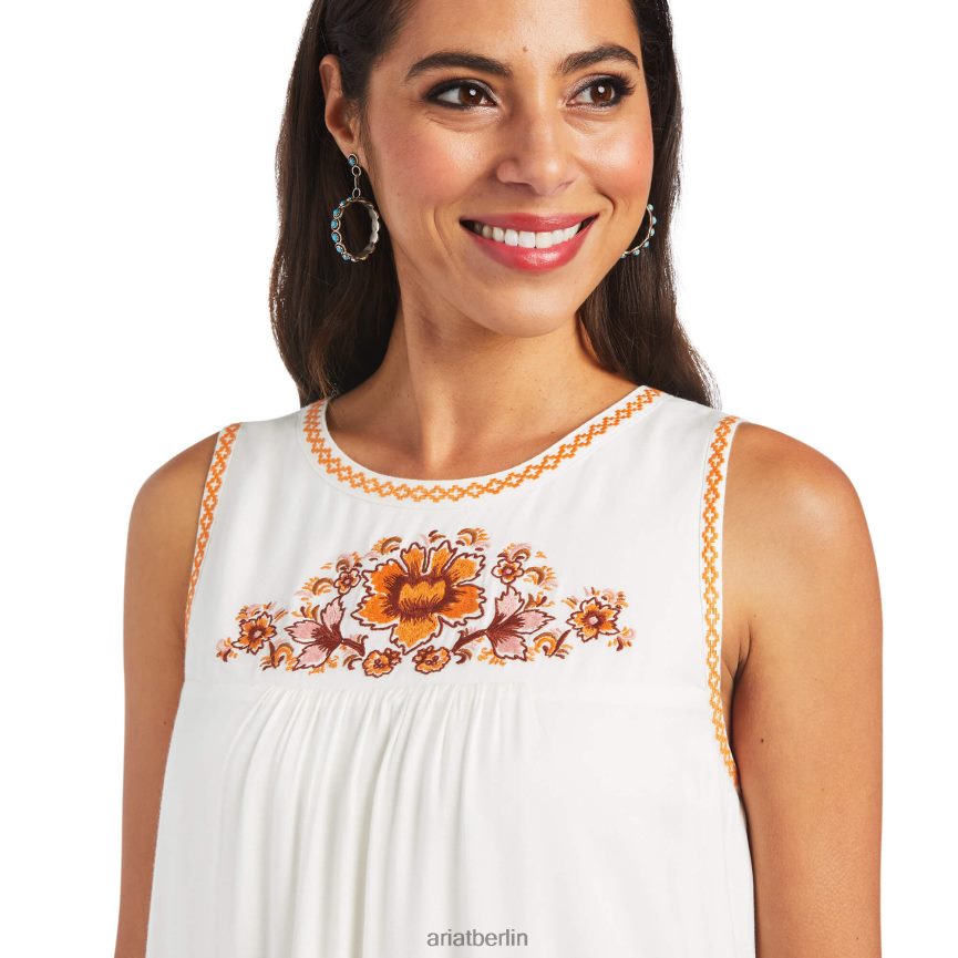 Ariat Talkleid Frauen P4JJPR3301 Blanc de Blanc Böden