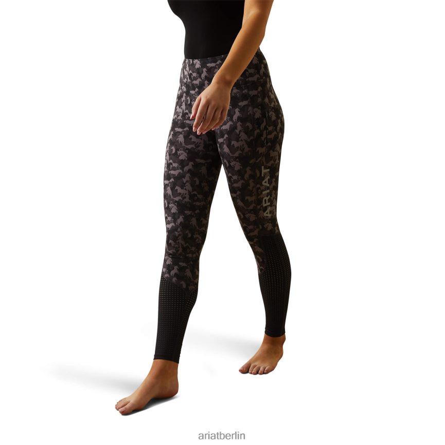 Ariat EOS Knieflicken eng Frauen P4JJPR2630 Periskop-Tarnpferd Böden