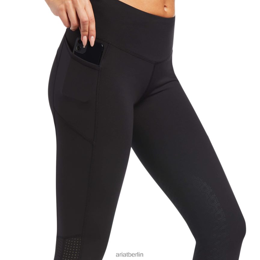 Ariat EOS Knieflicken eng Frauen P4JJPR2729 Schwarz Böden