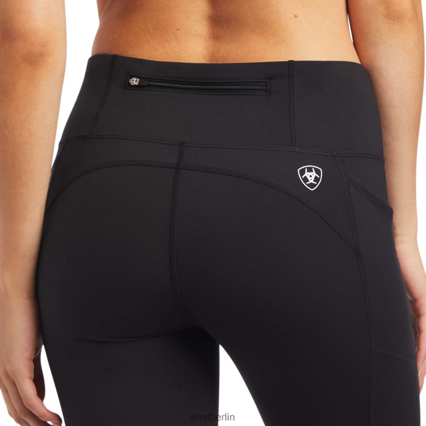 Ariat EOS Knieflicken eng Frauen P4JJPR2729 Schwarz Böden