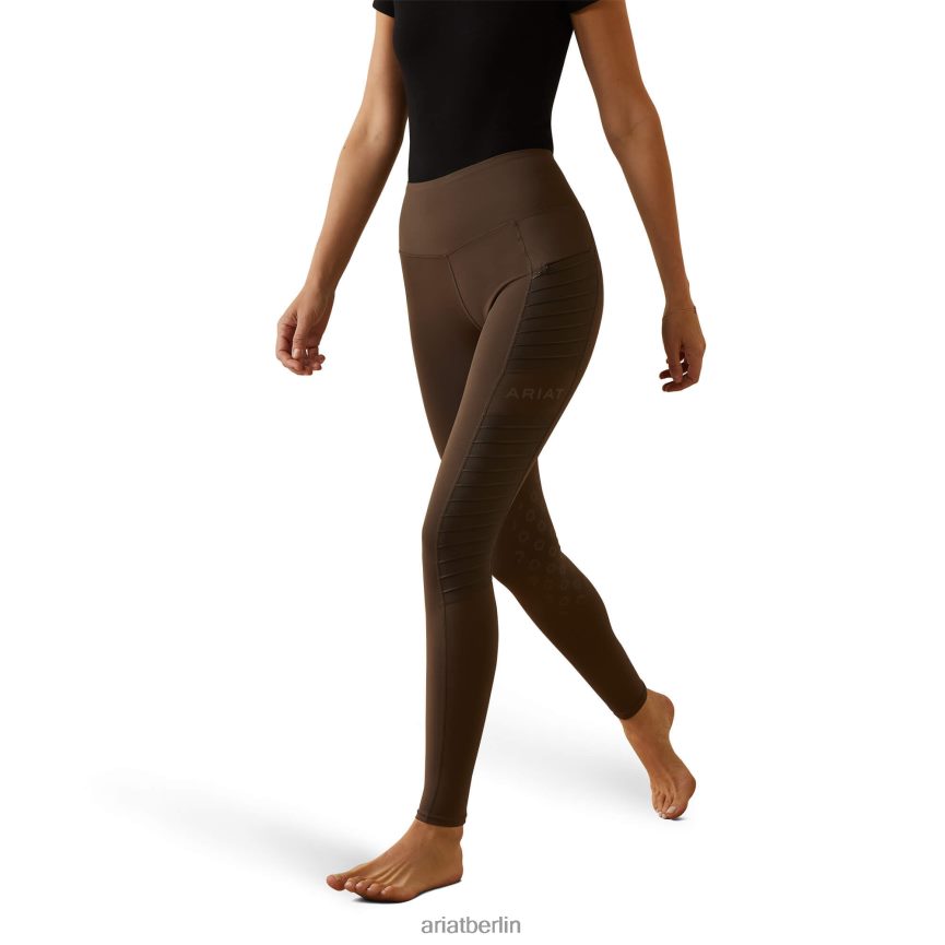 Ariat EOS Moto Knieflicken eng Frauen P4JJPR2638 Banyanrinde Böden