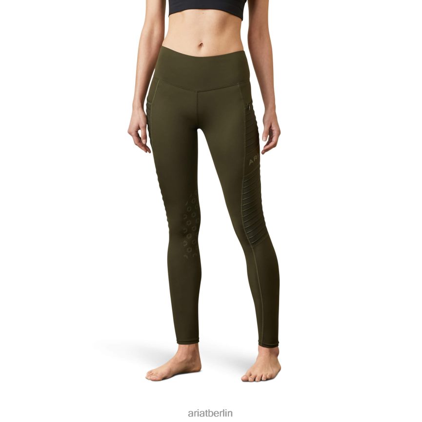 Ariat EOS Moto Knieflicken eng Frauen P4JJPR2656 Waldnebel Böden