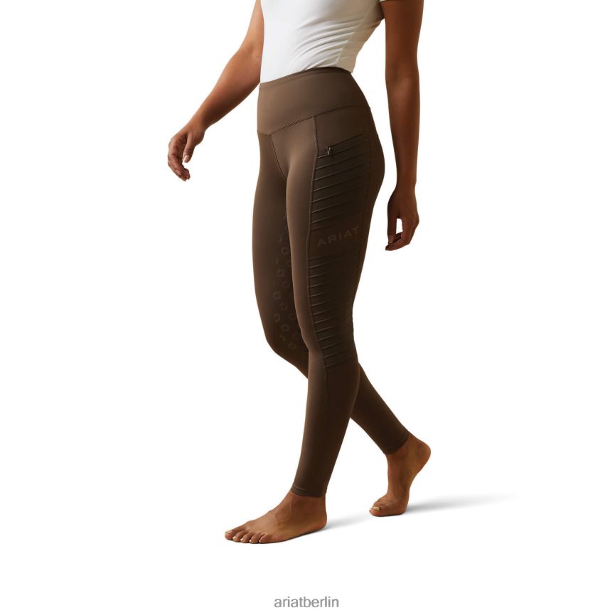 Ariat EOS Moto Vollbesatz dicht Frauen P4JJPR2635 Banyanrinde Böden