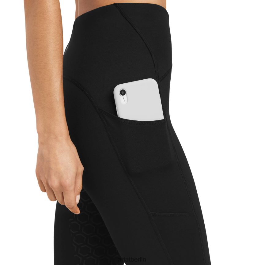 Ariat Venture Thermal Half Grip Tight Frauen P4JJPR2662 Schwarz Böden