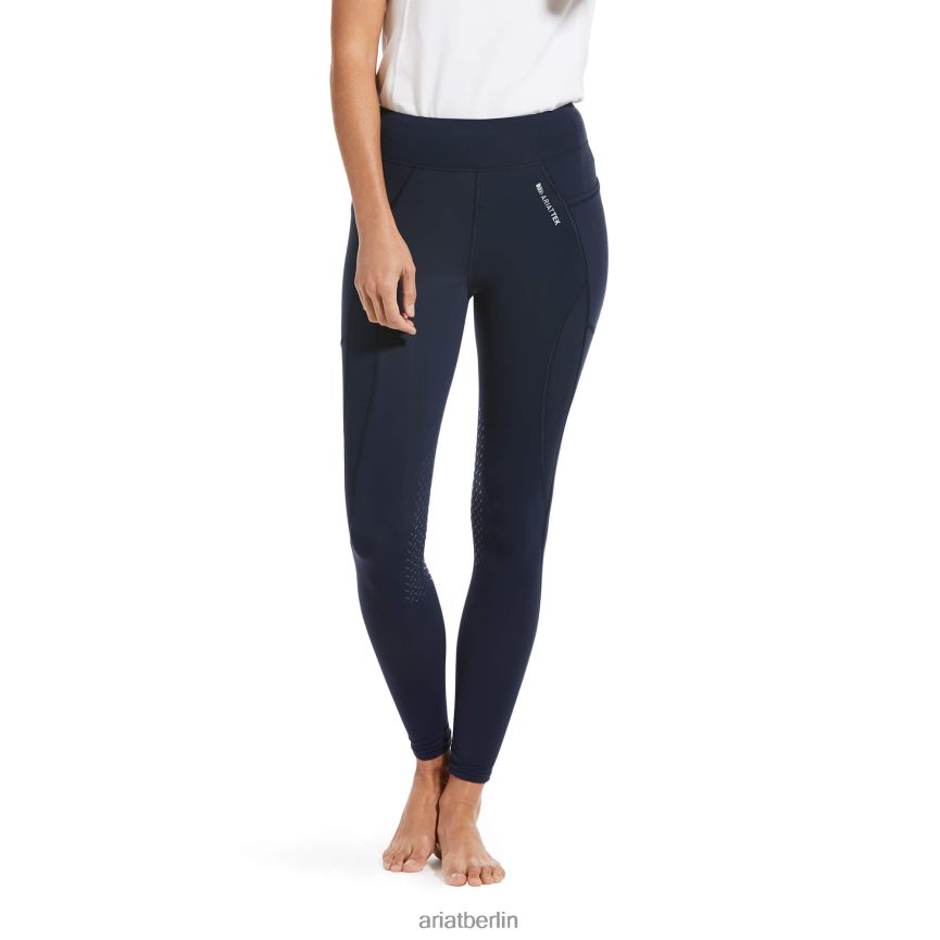Ariat Vorherrschen isolierte Knieflicken-Tight Frauen P4JJPR2724 Marineblau reflektierend Böden