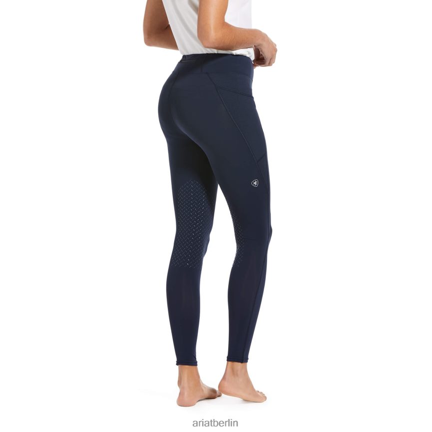 Ariat Vorherrschen isolierte Knieflicken-Tight Frauen P4JJPR2724 Marineblau reflektierend Böden
