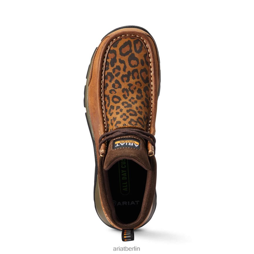 Ariat Edge LTE Moc Composite Toe Arbeitsstiefel Frauen P4JJPR2379 Wüstenbraun Schuhwerk