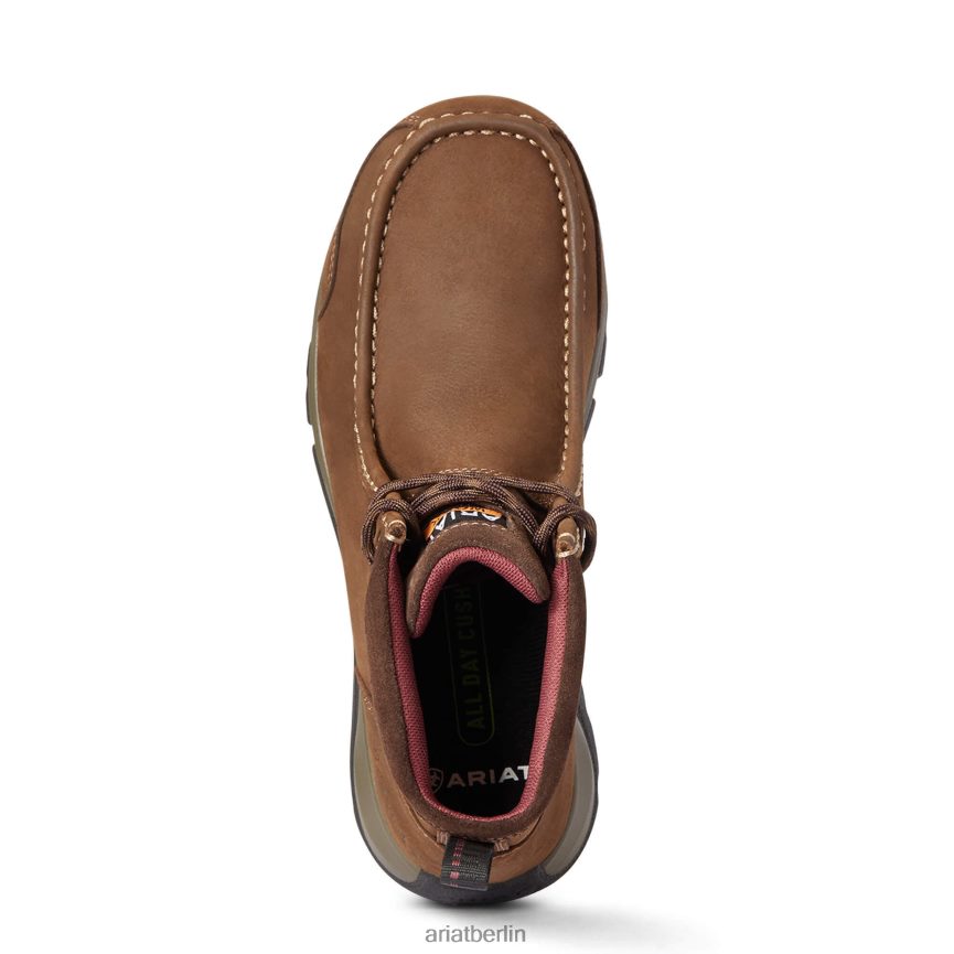 Ariat Edge LTE Moc Composite Toe Arbeitsstiefel Frauen P4JJPR2385 dunkelbraun Schuhwerk