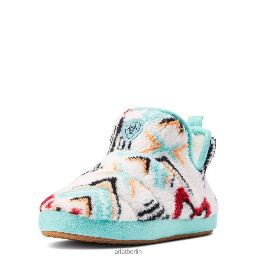 Ariat Bootie-Slipper Frauen P4JJPR2482 Unscharfer Südwestdruck Schuhwerk