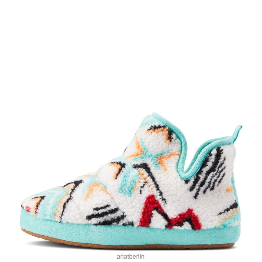 Ariat Bootie-Slipper Frauen P4JJPR2482 Unscharfer Südwestdruck Schuhwerk