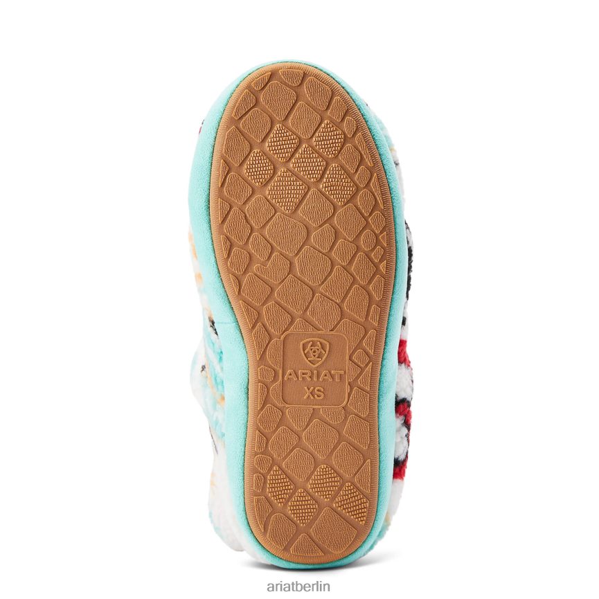 Ariat Bootie-Slipper Frauen P4JJPR2482 Unscharfer Südwestdruck Schuhwerk