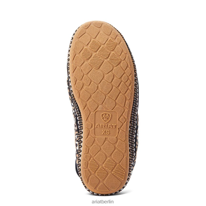Ariat Crius Bootie-Slipper Frauen P4JJPR2501 hellbrauner Leopardenmuster Schuhwerk