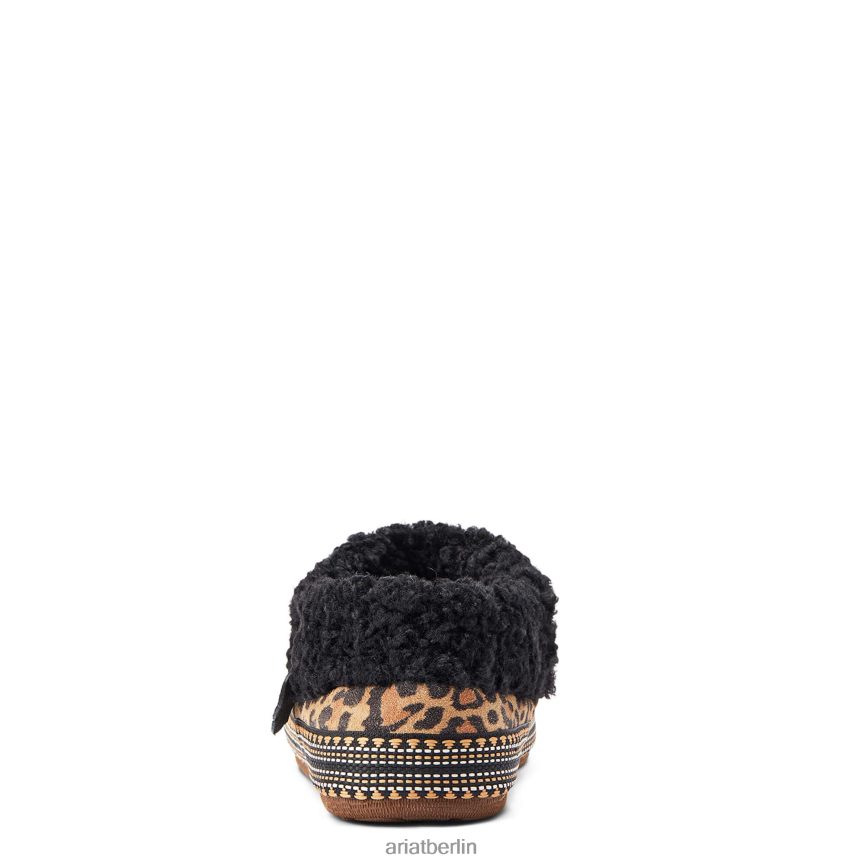 Ariat Melodie-Slipper Frauen P4JJPR2479 Wildleder mit Leopardenmuster Schuhwerk