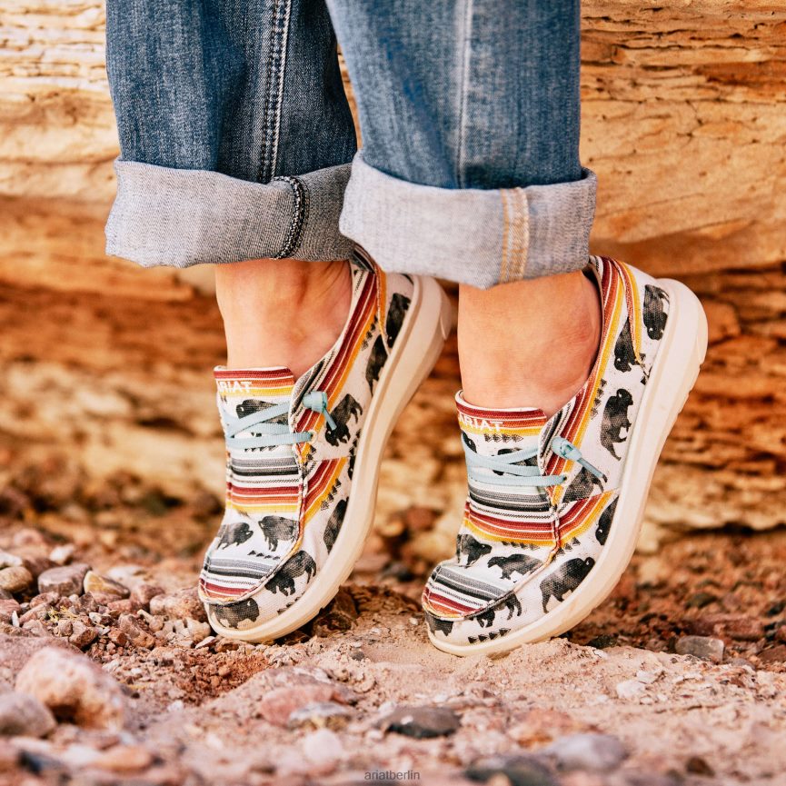 Ariat Hilo 2 Frauen P4JJPR2403 Büffeldruck Schuhwerk