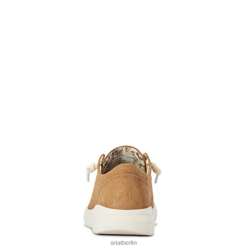 Ariat Hilo 2 Frauen P4JJPR2412 hellbraune Blumenprägung Schuhwerk
