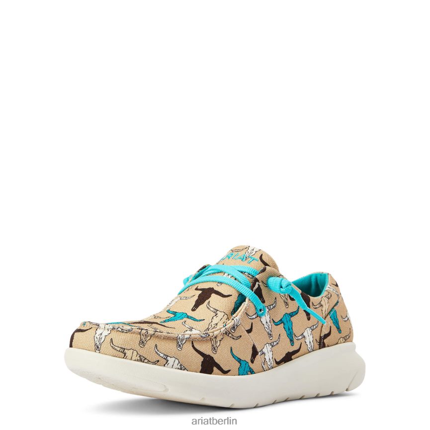 Ariat Hilo 2 Frauen P4JJPR2420 Multi-Steerhead-Druck Schuhwerk