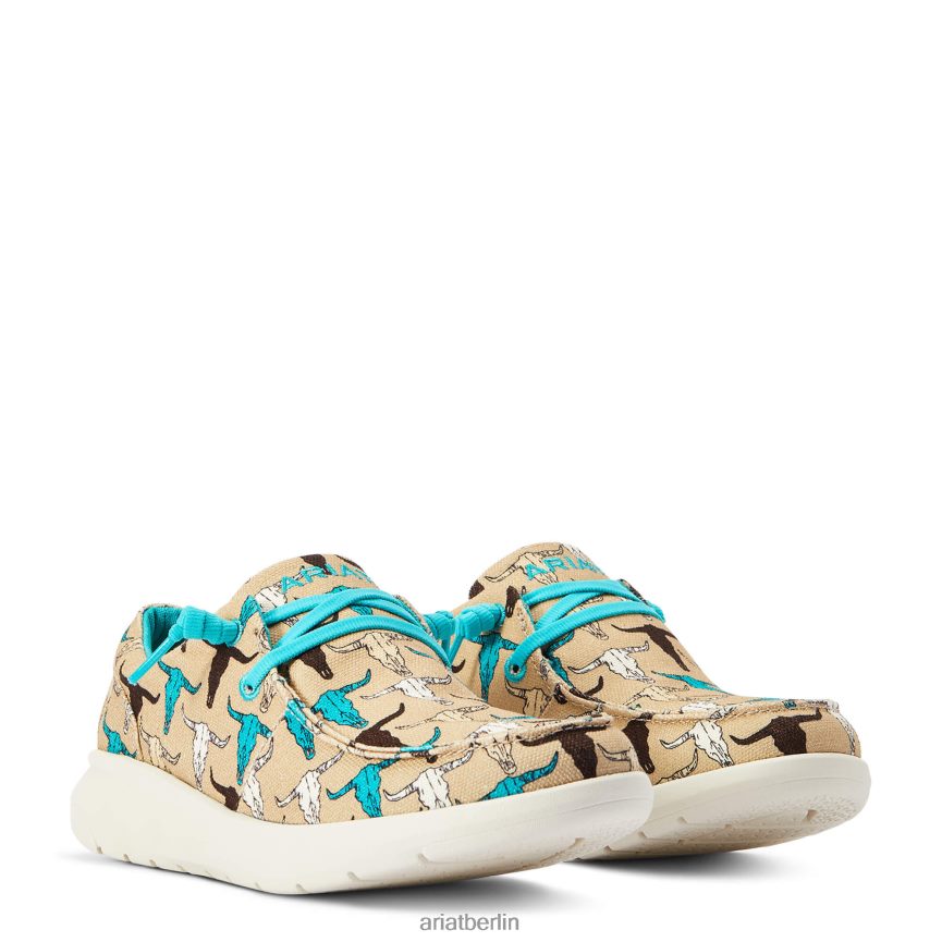 Ariat Hilo 2 Frauen P4JJPR2420 Multi-Steerhead-Druck Schuhwerk