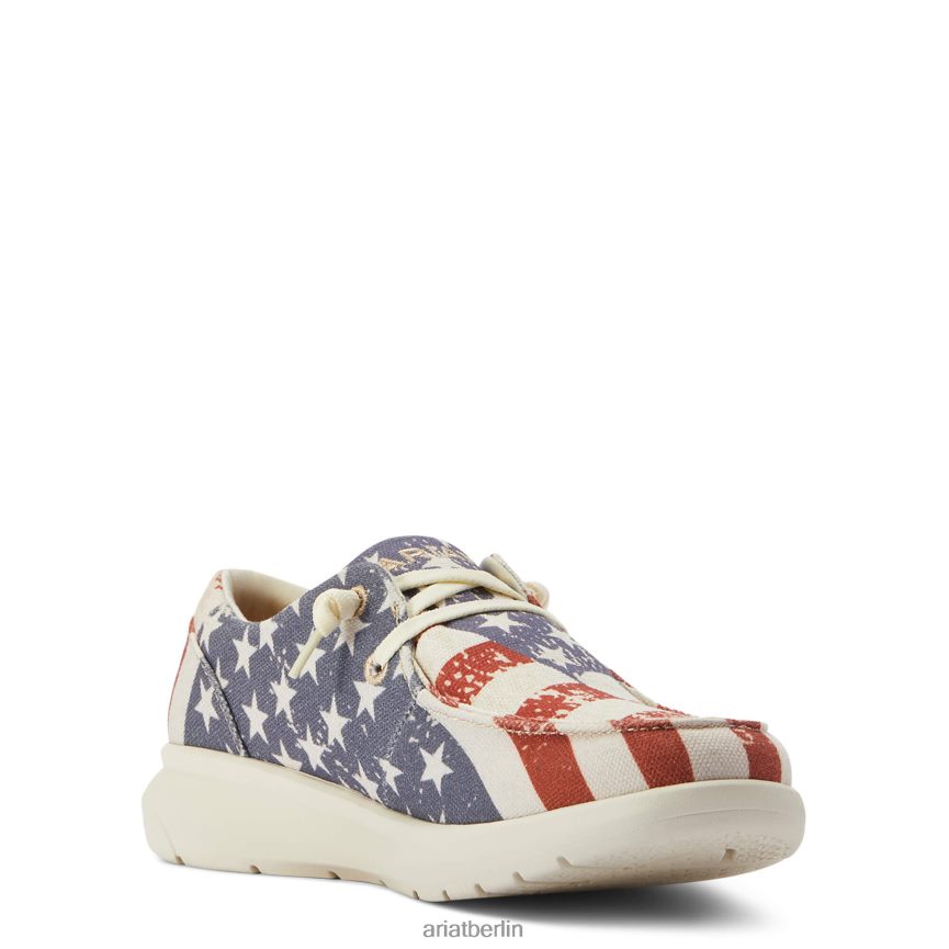 Ariat Hilo 3 Frauen P4JJPR2433 Distressed-Flagge Schuhwerk