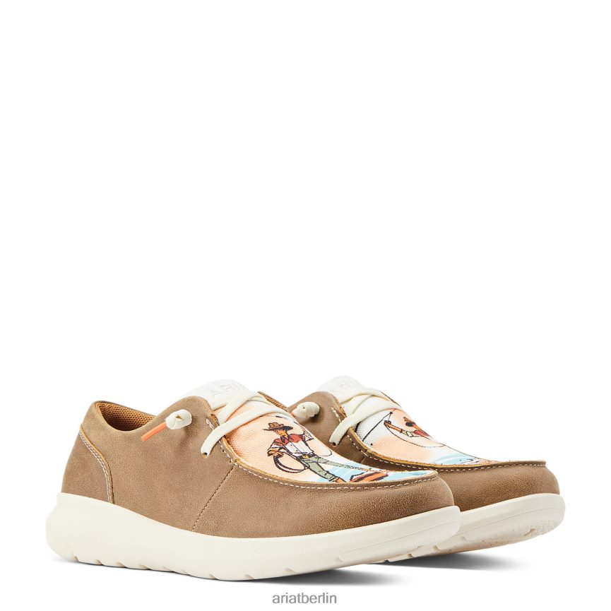 Ariat Hilo Western Aloha Frauen P4JJPR2470 braune Bomberjacke Schuhwerk