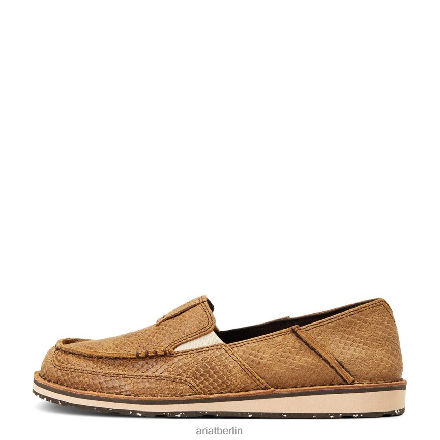Ariat Kreuzer 2 Frauen P4JJPR2449 natürlich brauner Schlangendruck Schuhwerk