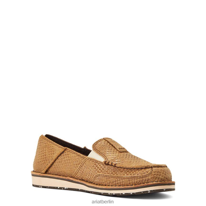 Ariat Kreuzer 2 Frauen P4JJPR2449 natürlich brauner Schlangendruck Schuhwerk