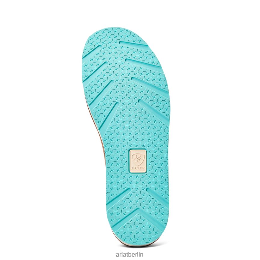 Ariat Kreuzer 3 Frauen P4JJPR2455 Kupfermetallic/Ruckeltürkis Schuhwerk