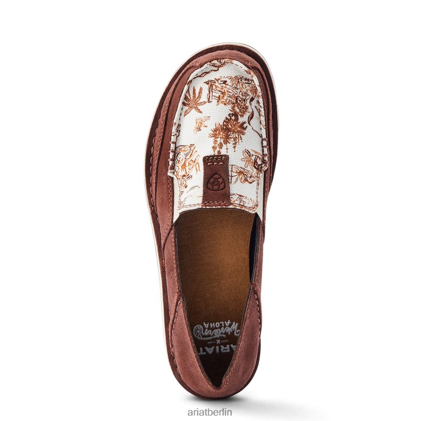 Ariat Kreuzer Western Aloha Frauen P4JJPR2472 verrostet Schuhwerk