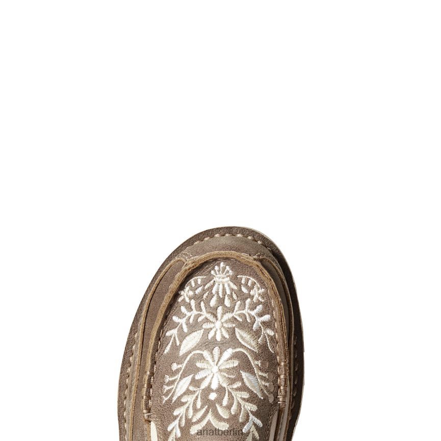 Ariat Kreuzer bestickt Frauen P4JJPR2409 braune Bomberjacke Schuhwerk