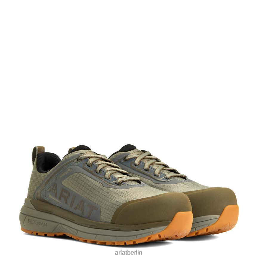 Ariat Outspace-Sicherheitsschuh mit zusammengesetzter Zehenpartie Frauen P4JJPR2391 Weide Schuhwerk