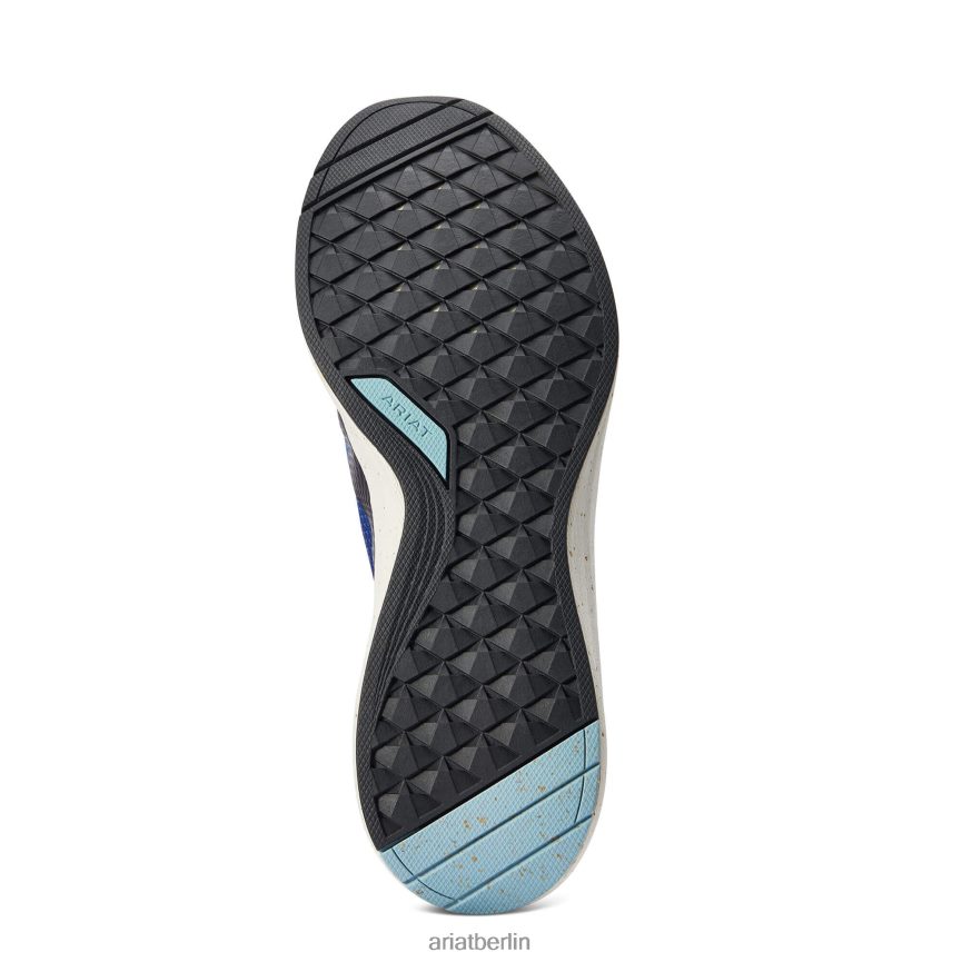 Ariat Schichtläufer Frauen P4JJPR2400 blaue Wellen Schuhwerk