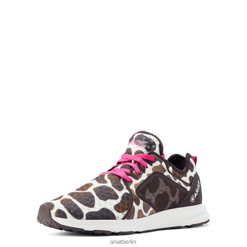 Ariat Sicherung Frauen P4JJPR2411 Kuhdruck Schuhwerk