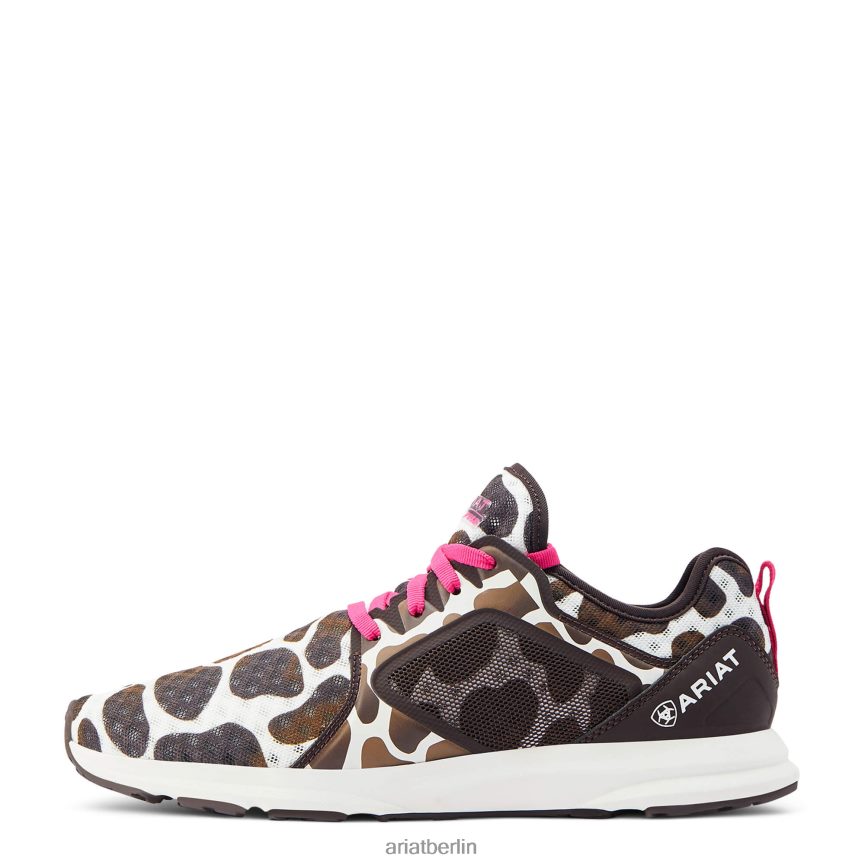 Ariat Sicherung Frauen P4JJPR2411 Kuhdruck Schuhwerk