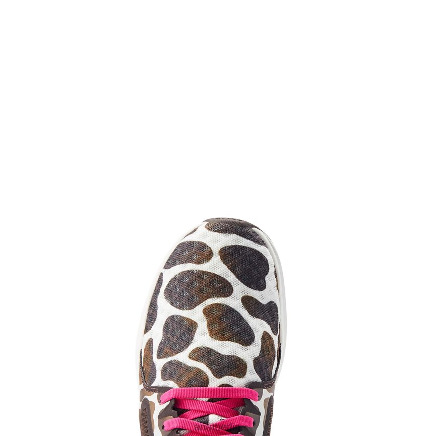 Ariat Sicherung Frauen P4JJPR2411 Kuhdruck Schuhwerk