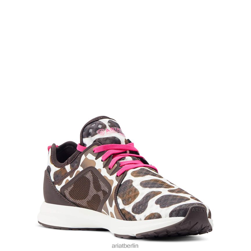 Ariat Sicherung Frauen P4JJPR2411 Kuhdruck Schuhwerk