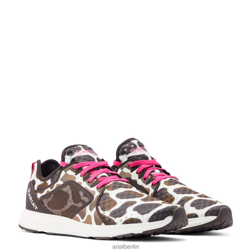 Ariat Sicherung Frauen P4JJPR2411 Kuhdruck Schuhwerk