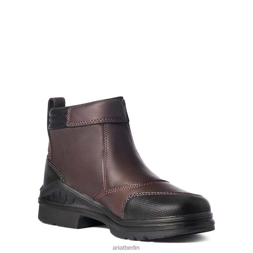 Ariat Barnyard-Stiefel mit seitlichem Reißverschluss Frauen P4JJPR2252 dunkelbraun Schuhwerk